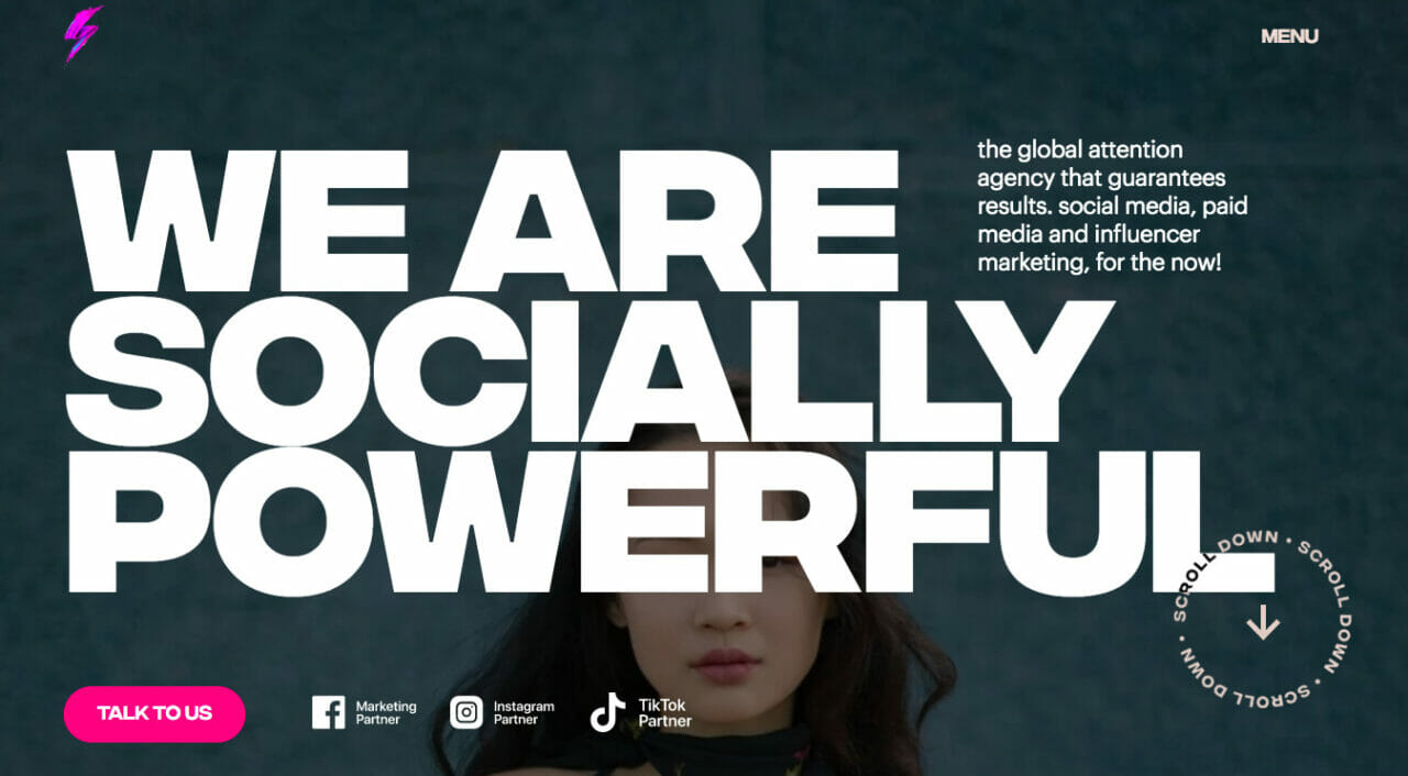 Socially Powerful home page